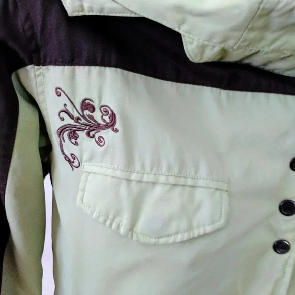 Firefly Winter Ski Jacket Size Girls16 Pale Green - Picture 5 of 7